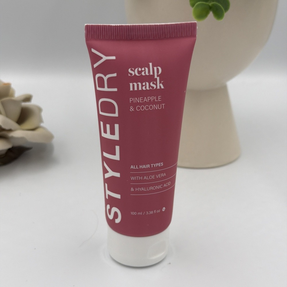 STYLEDRY~Scalp Mask ~ Pineapple & Coconut ~ 3.38 fl oz / 100 ml~New Sealed